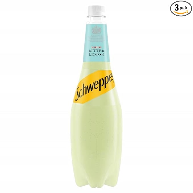 Schweppes Bitter Lemon 1 liter (3 Pack)