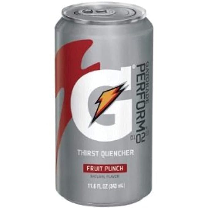 Gatorade 30903 Thirst Quencher Can Fruit Punch 11.6oz Can 24/Carton (GTD30903)