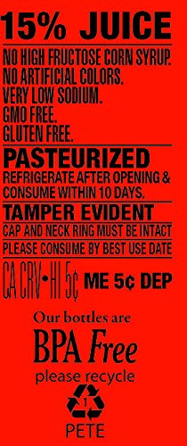 Langers Tangerine Peach Cocktail 64 Fl Oz (Pack of 8)