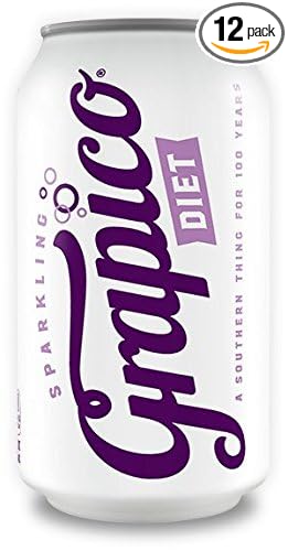 Grapico Diet Sparkling Grape Soda - 12 oz cans - 12 pack