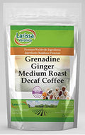 Grenadine Ginger Medium Roast Decaf Coffee (Gourmet Naturally Flavored Whole Coffee Beans) (16 oz ZIN: 563250)