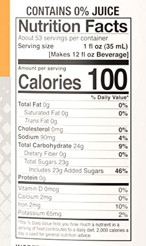 Sqwincher Liquid Concentrate Orange 64 fl oz (Pack of 6)