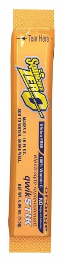 Zero Sugar Qwik Stik Bundle - Assorted Electrolyte Powdered Beverage Mix 10 oz Yield Per Unit - Pack of 300