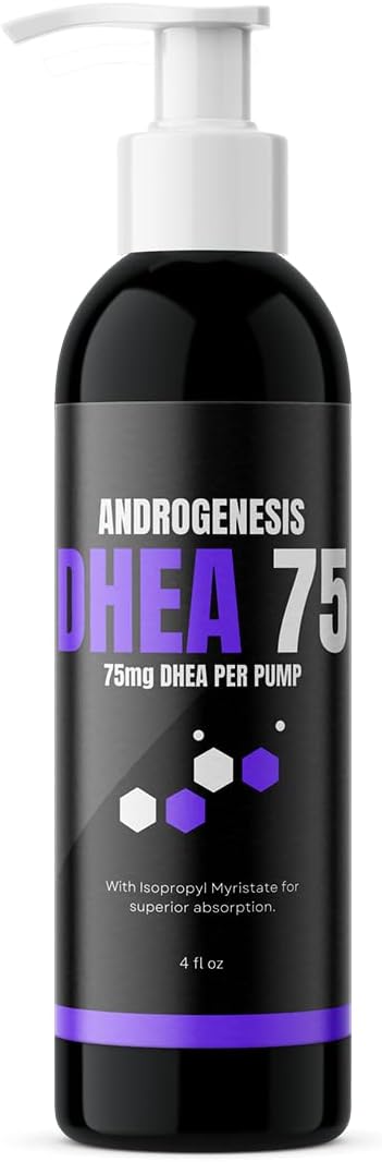 DHEA 75 – 75mg DHEA Per Pump – Promotes Healthy Aging Healthy Mood Immune Support Balanced Levels and Overall Health – One Month Supply (1)