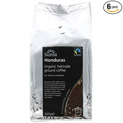 Suma Honduras Ground Coffee 227g (Pack of 6)