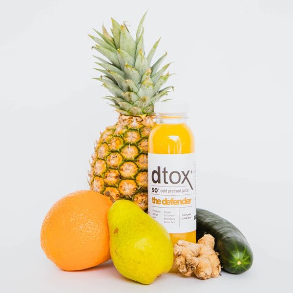 Dtox Juice – The Defender (12-Pack Immunity-Boosting Juice)