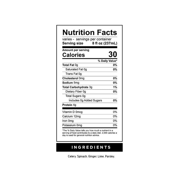 Dtox Juice – Slim Shady Green Juice Box (12-Pack 12 oz bottles) | Cold-Pressed Celery Spinach &amp Ginger | No Added Sugar 30 Calories Per Serving