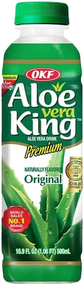 Aloe Vera King Juice Oringinal 16.9-Ounce (Pack of 20)