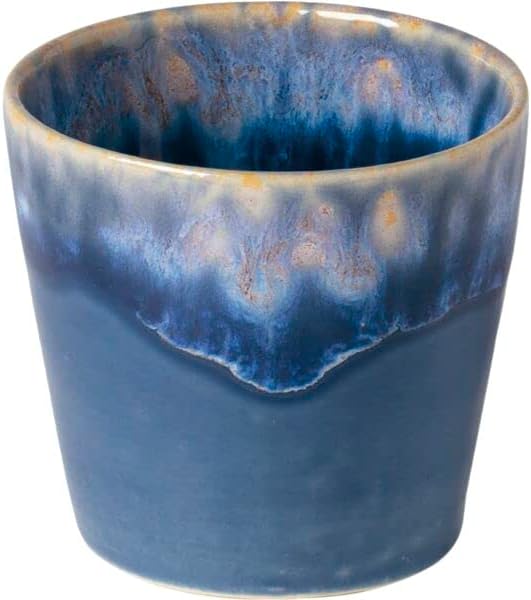 Costa Nova LSC061D Free-Cup S Espresso Approx. 3.4 fl oz (90 ml) Denim Blue Dishwasher Safe Microwave Safe