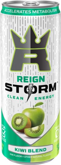 Reign Storm Clean Energy Variety Pack - Fitness &amp Wellness Drink | 6 Flavors | 12 Fl Oz (Pack of 6)
