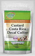 Custard Costa Rica Decaf Coffee (Gourmet Naturally Flavored Whole Coffee Beans) (16 oz ZIN: 550946)