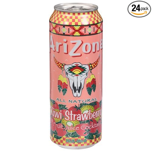 Arizona Kiwi Strawberry Juice Drink  Pack of 24
