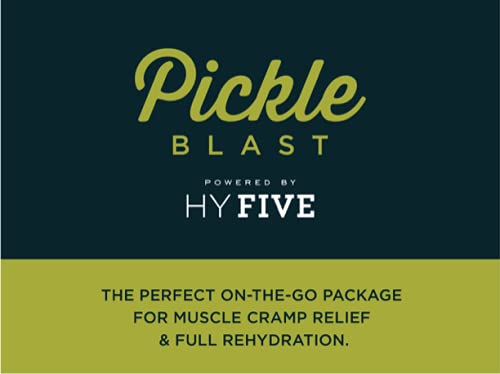 HYFIVE Pickle BLAST - Rehydrate Sports Electrolyte Drink - REHYDRATE FASTER. STAY HYDRATED LONGER - Muscle Cramp Relief (Pickle 3 fl. oz. - 12 Pack)