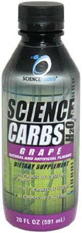 Science Carbs H2O Grape 20 - 20 fl oz (591 ml) bottles