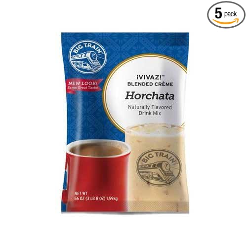 Vivaz Horchata Blended Creme Drink Mix 3.5 Pound - 5 per case.