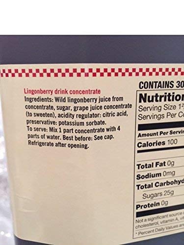 Hafi Lingonberry Drink Concentrate