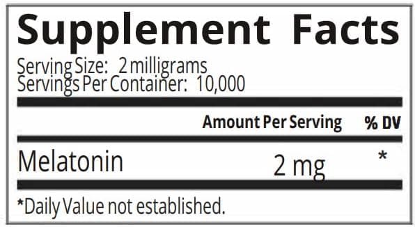 Melatonin Max Bundle | 120mg Capsules &amp Bulk Powder | Natural Sleep Aid with Custom Dosing | 10000 Servings Powder + 60 Capsules | High-Dosage Supplement
