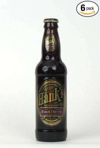 Hanks Soda Black Cherry 48 fl oz (Pack of 6)