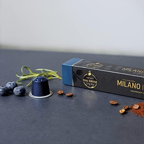 Organic Espresso Variety Pack for Nespresso | 100 Organic Aluminum Capsules | 3 Strong Italian Espressos + 1 Smooth Lungo | 100% Nespresso Compatible Pods | Fairtrade |
