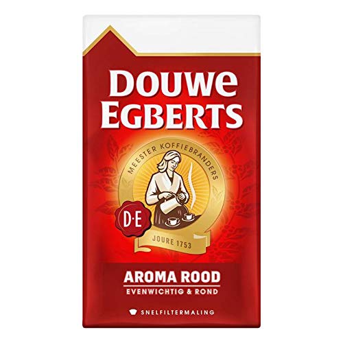 Ground Coffee | Douwe Egberts | Aroma Red Grove Maling Filter coffee | Total Weight 17.64 ounce