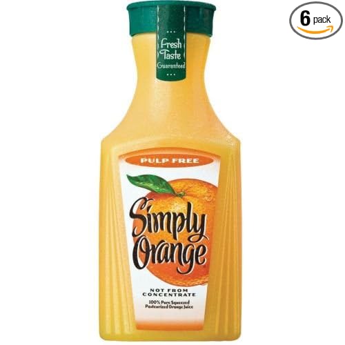 Simply Original Orange Juice 1.75 Liter - 6 per case.