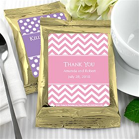 Personalized Coffee Favors - Set of 24 (Silhouette)