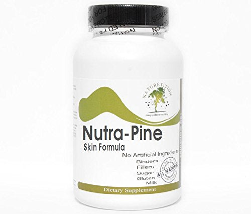 Nutra-Pine Skin Formula Collagen Pine Bark ~ 90 Capsules - No Additives ~ Naturetition Supplements