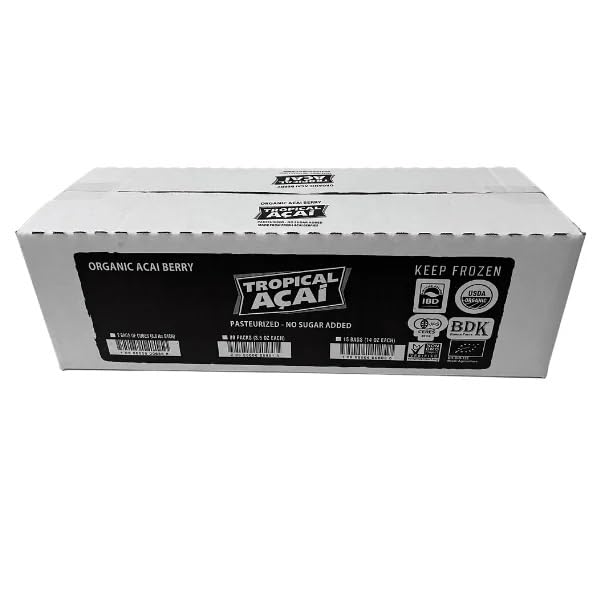 Tropical Acai Organic Pure Acai in Cubes 8.81 lbs- 2 per case