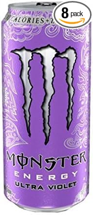 Monster Energy Drink - Ultra Violet - 16fl.oz.(Pack of 8)