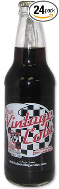 Retro Soda Sweetened with Pure Cane Sugar 12oz Glass Bottles (Pack of 24) (Dublin Vintage Cola)