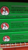Chef's Quality Decaffeinated Columbian Ground Coffee 2 Oz (84 Pack)