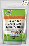Lavender Costa Rica Decaf Coffee (Gourmet Naturally Flavored Whole Coffee Beans) (4 oz ZIN: 553544) - 3 Pack