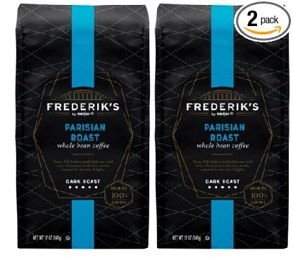 Parisian Roast Whole Bean Dark Roast (2 Bags 12 oz. each)