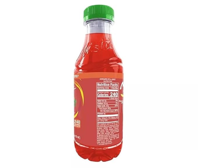 Mis-tic Vibrant Flavor Mango Carrot Juice 16 fl oz - 12 Bottles (Pack of 12 Mango Carrot)
