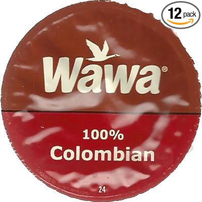 Wawa Single Cup Coffee K-Cups for Keurig Brewers - 12 Count (Columbian)