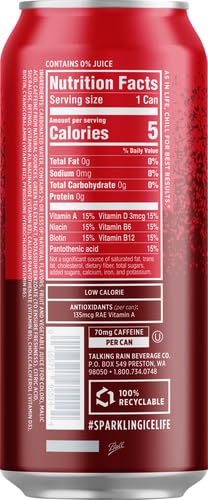 Sparkling Ice Cherry Vanillia 16 Fl Oz