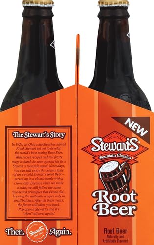 Stewart Sodas Real Sugar Root Beer 12 oz