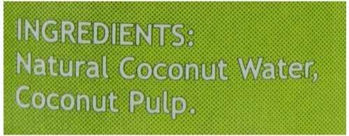 Taste Nirvana Real Coconut Water With Pulp 16.2-oz Pack of 24