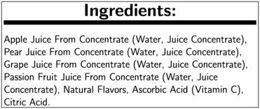 Juicy Juice - 100 Percent Fruit Punch 4. 23 Fluid Ounce -- 40 per case.