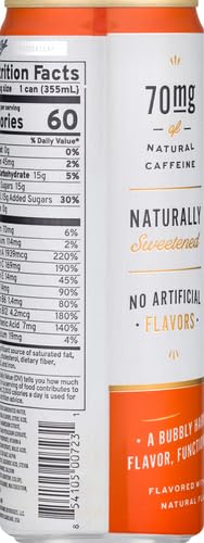 Sunshine Beverages LLC Good Energy Drink Clementine Twist 12 Fl oz (Pack of 12)