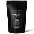 Steel Mill Coffee Co. Maple Bourbon Flavored Coffee - 2 LB Ground Medium Roast 100% Arabica Vegan Gluten-Free Sugar-Free Colombian Origin