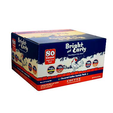 BRIGHT AND EARLY FLAVORED 80 COUNT VARIETY PACK FOR KUERIG BREWERS