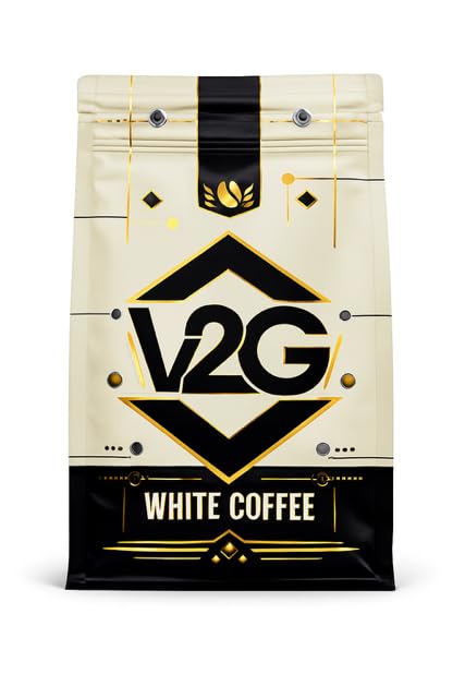 High Caffeine White Coffee-Smooth Low Acidity Versatile Flavor Profile Single Origin Artisan Roasted Arabica Beans