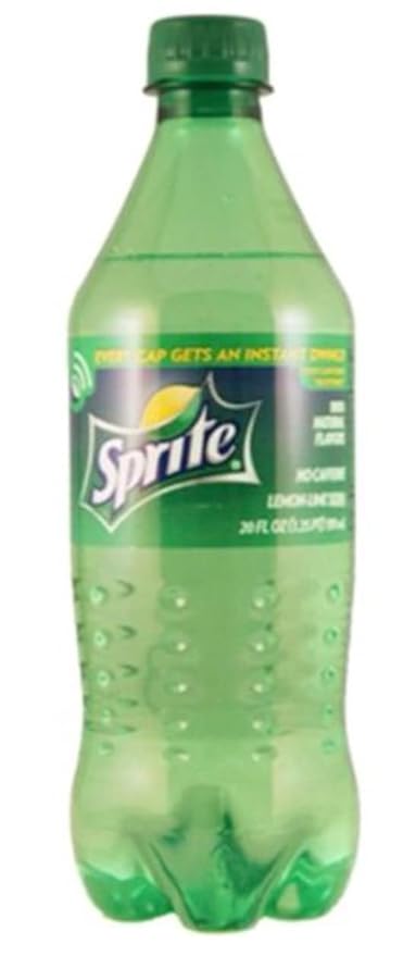 Sprite Soda 20 oz Bottles - Pack of 12