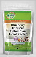 Blueberry Hibiscus Colombian Decaf Coffee (Gourmet Naturally Flavored Whole Coffee Beans) (8 oz ZIN: 562374)