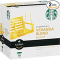 Starbucks Blonde Ground Coffee Keurig K-cups Veranda Blend 16ct (Pack of 2)