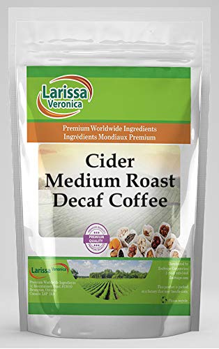 Cider Medium Roast Decaf Coffee (Gourmet Naturally Flavored Whole Coffee Beans) (16 oz ZIN: 549677)