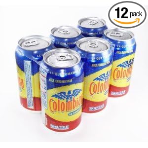 La Nuestra Colombiana - Kola Flavored Soda 12 OZ can (Pack of 12)
