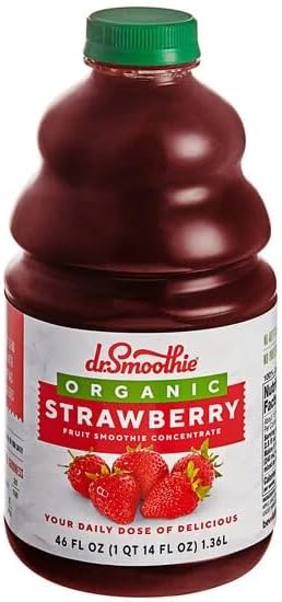 Organic Strawberry Fruit Smoothie Mix 46 fl. oz. WS-103DRORGSTRA-NPF