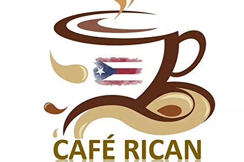 Cafe 100% Boricua - Puerto Rico's Specialty Coffee from 100% Arabiga Bean by Cafe Oro Puerto Rico Inc. - Ground Coffee 14 oz bag (Count of 2)